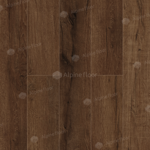 Кварцвиниловая плитка Alpine Floor Премиальный XL (Premium XL) ECO 7-18 Дуб Шоколадный